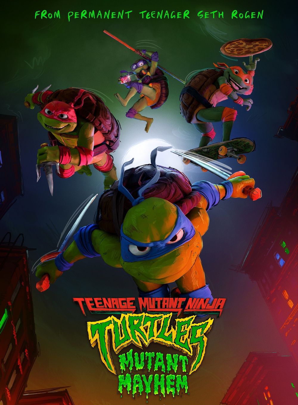 Teenage Mutant Ninja Turtles: Mutant Mayhem' Posters Reveal Baxter,  Wingnut, Leatherhead and More - Bloody Disgusting