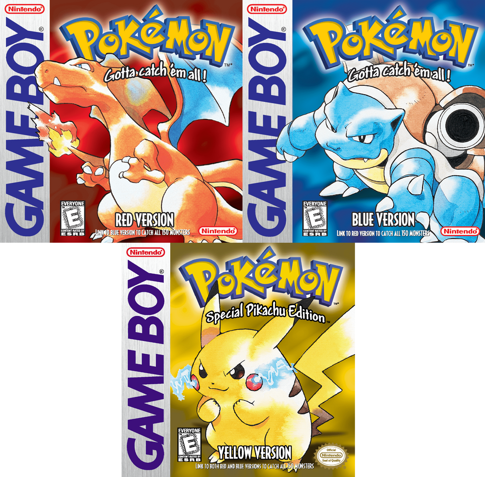 Pokémon, Pokemon: Red and Blue, Red (Pokémon), Charizard (Pokémon