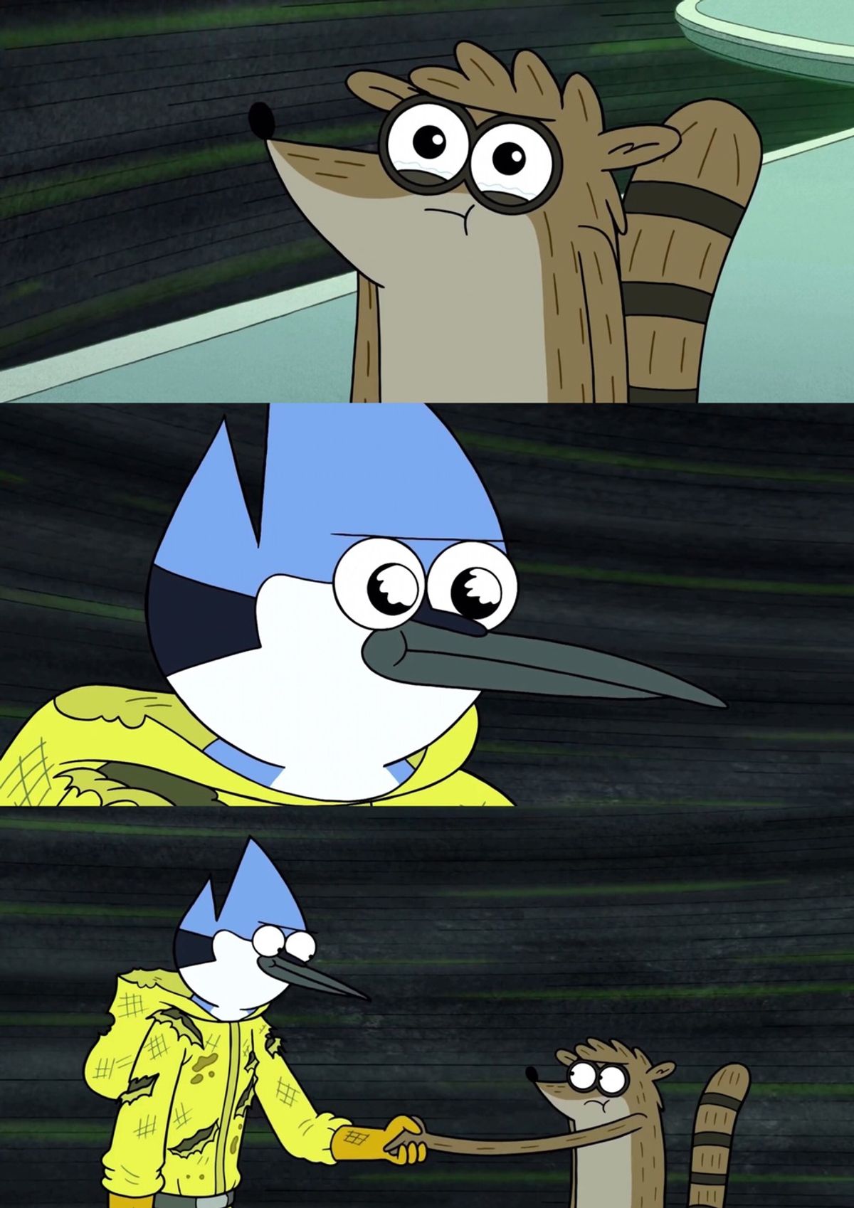 Heartwarming Moments in Regular Show: The Movie - TV Tropes