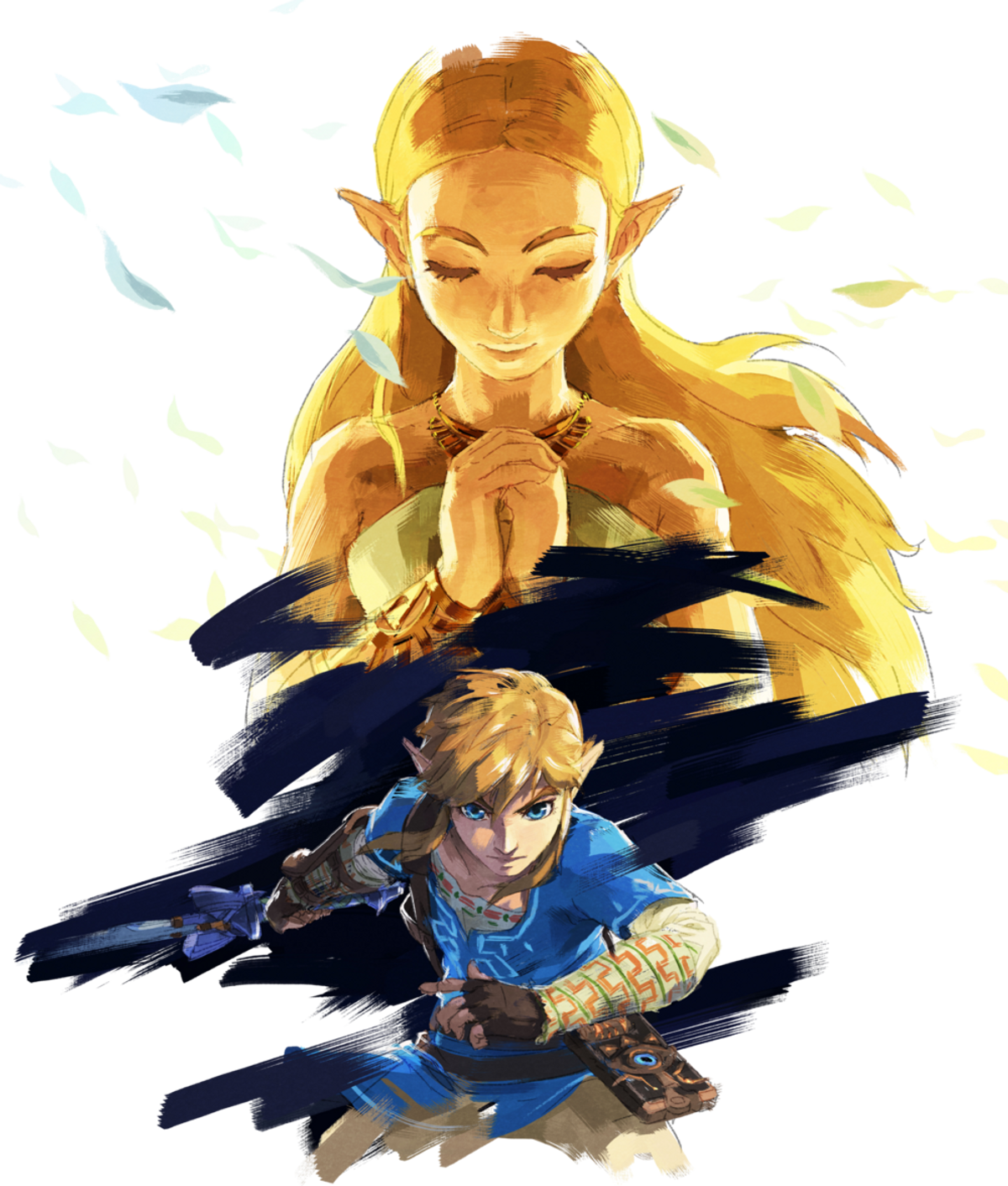 Characters in The Legend of Zelda: Breath of the Wild: Link and Zelda - TV  Tropes