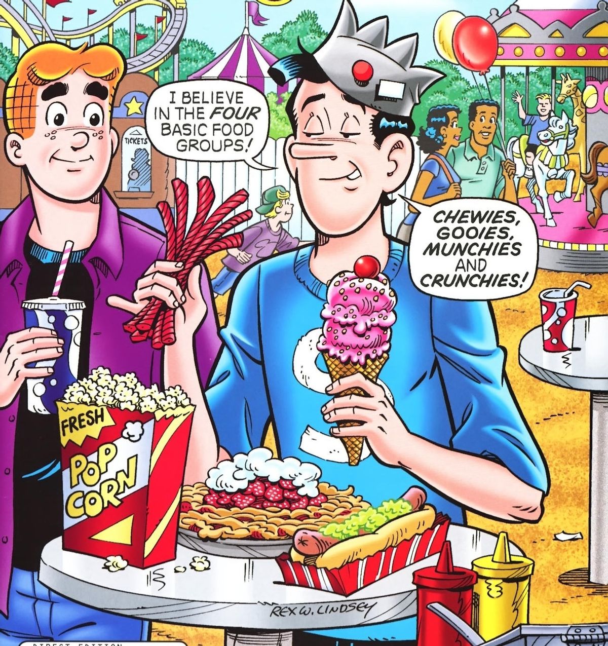 Jokers Love Junk Food - TV Tropes