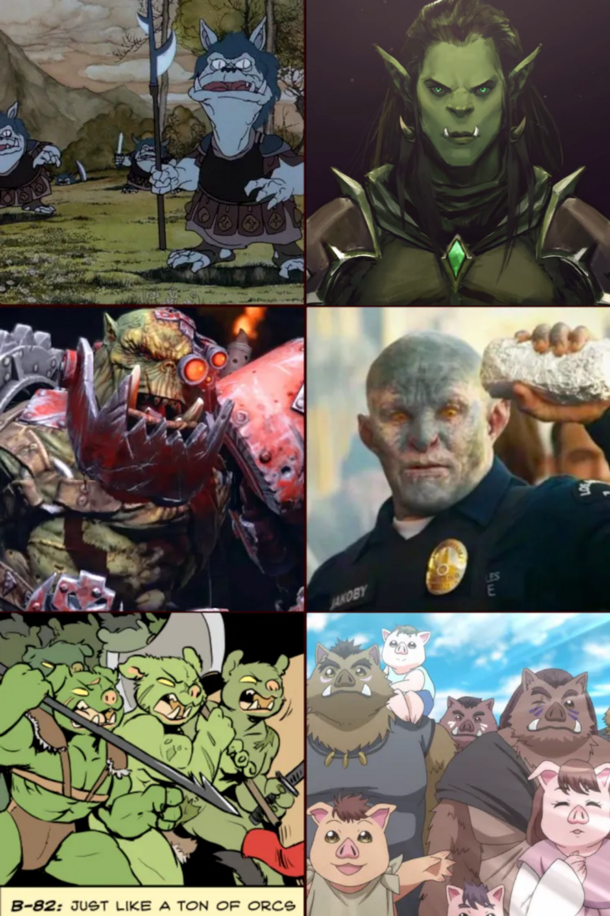 Our Orcs Are Different - TV Tropes