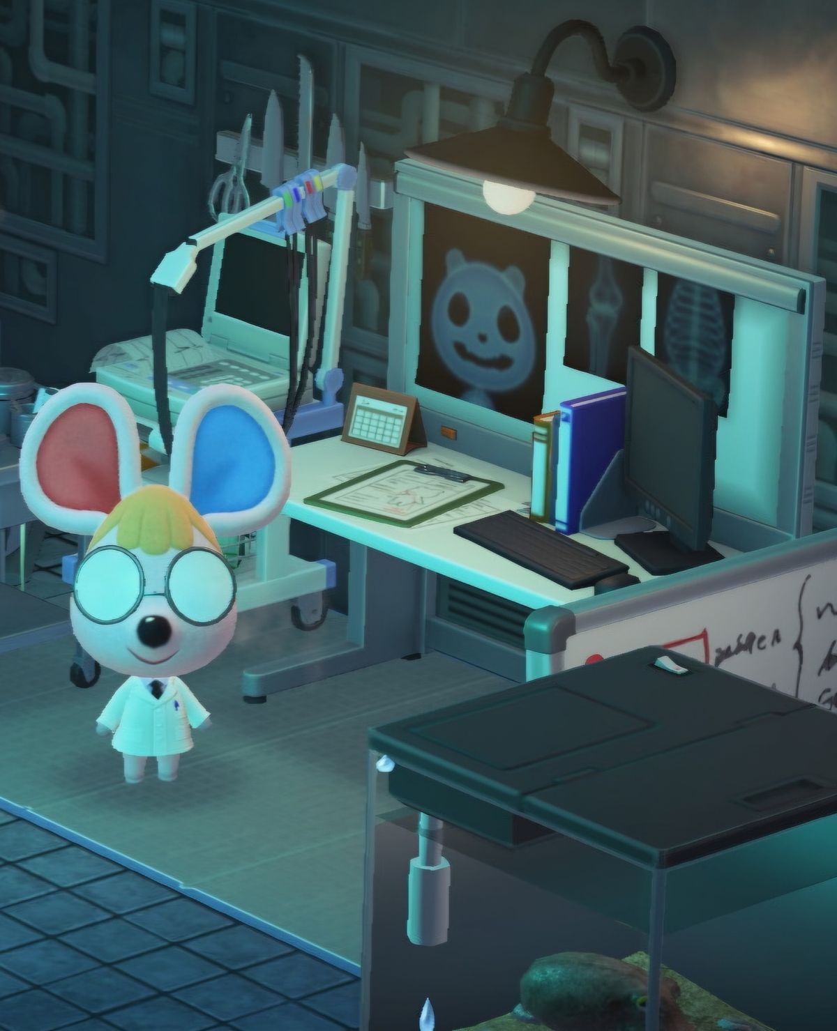 Researcher Rodent (trope)