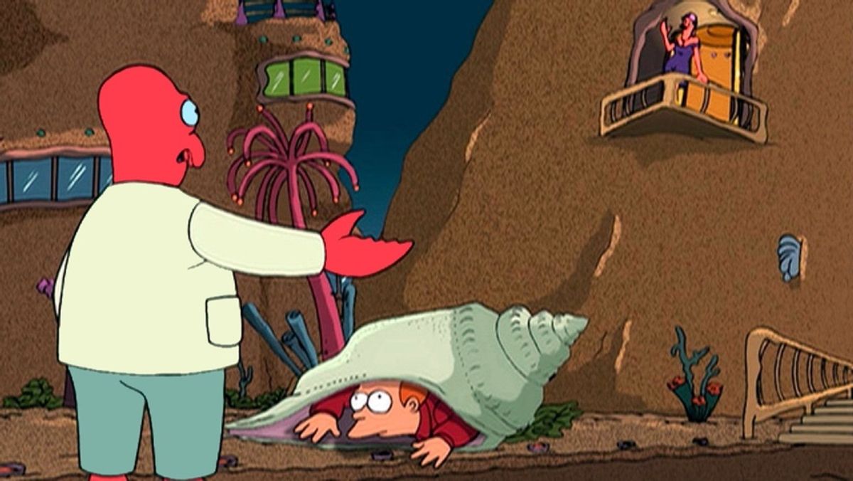 Futurama S 2 E 5 Why Must I Be A Crustacean In Love Recap - TV Tropes