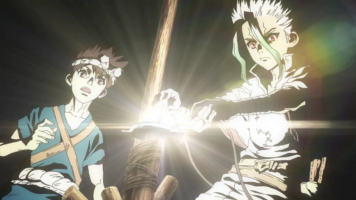 Awesome Moments in Dr. STONE - TV Tropes