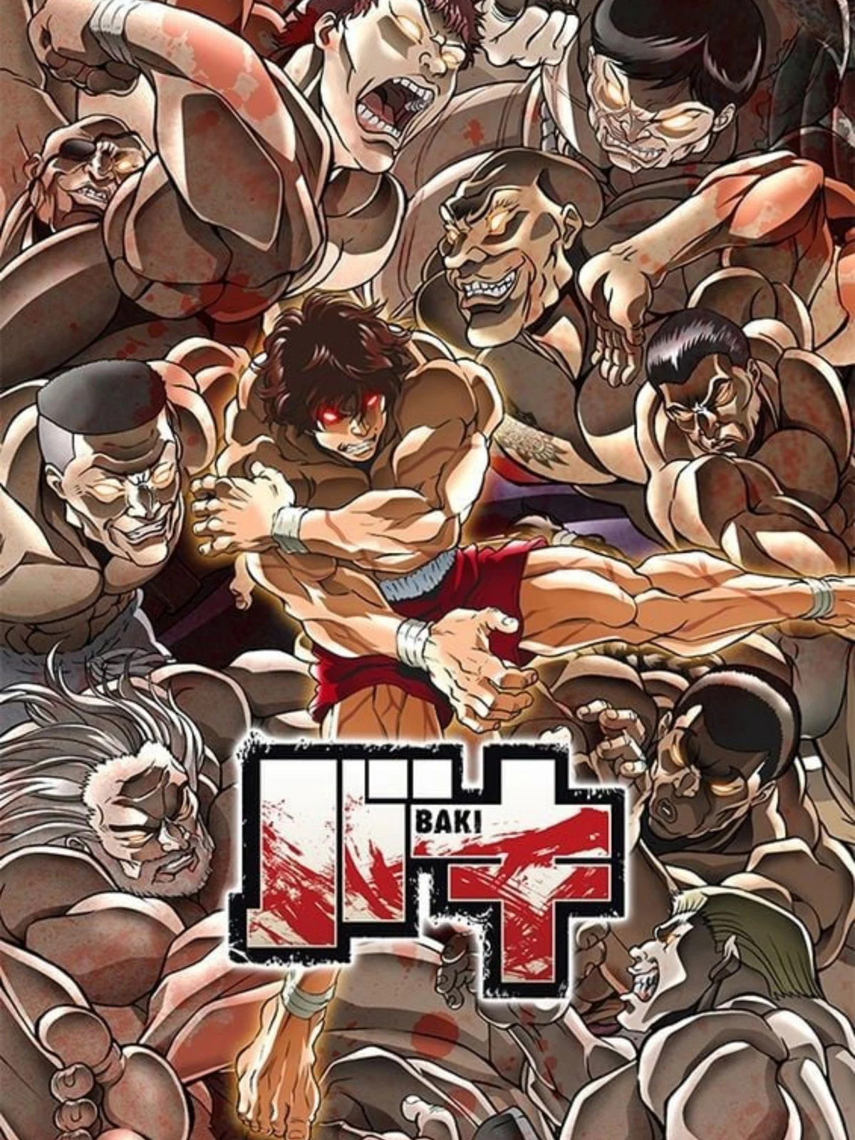 Baki the Grappler is a shonen <b>manga</b> revolving around the life and battles o...