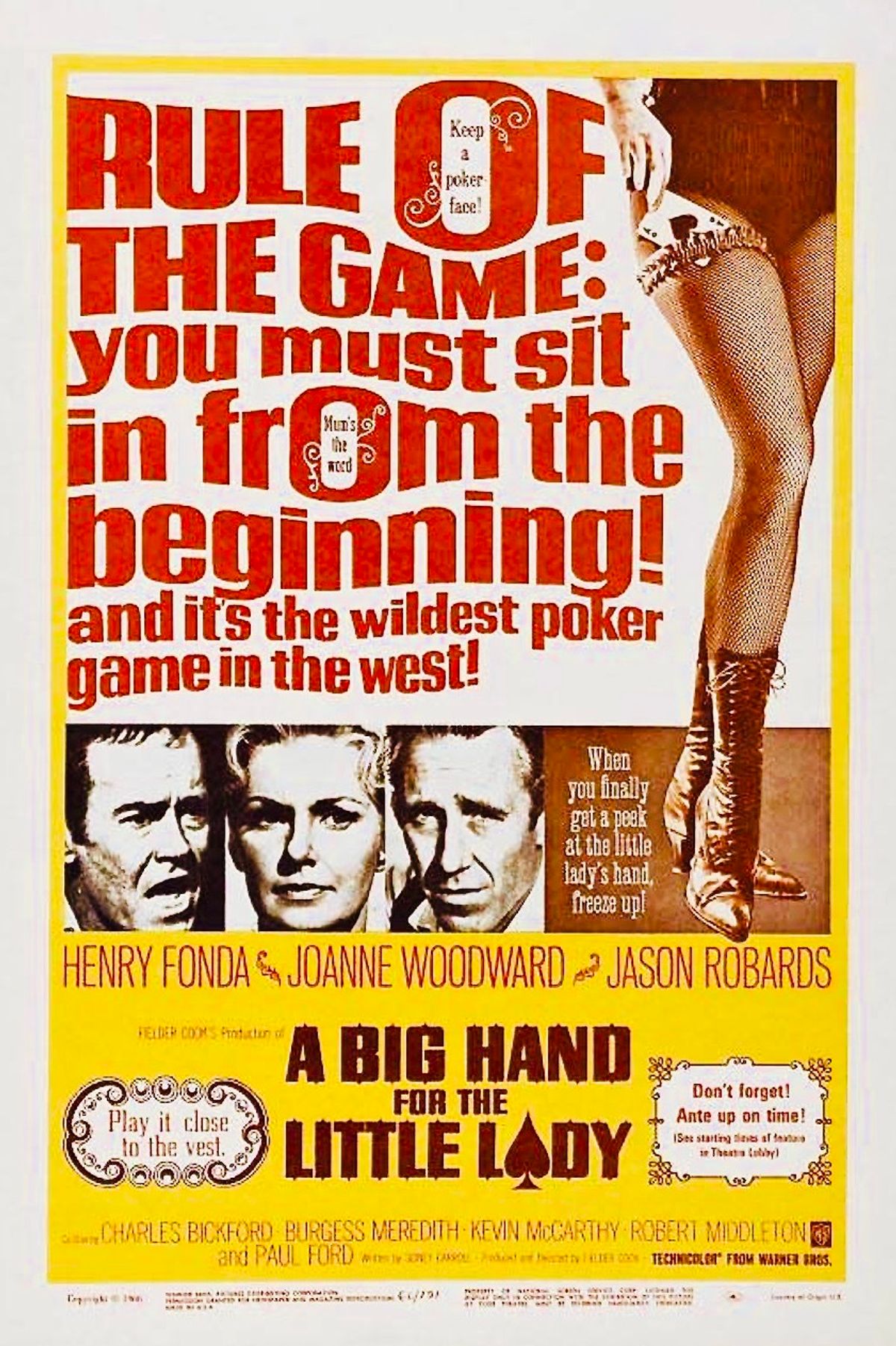 Big Hand For A Little Lady Cast A Big Hand for the Little Lady (Film) - TV Tropes