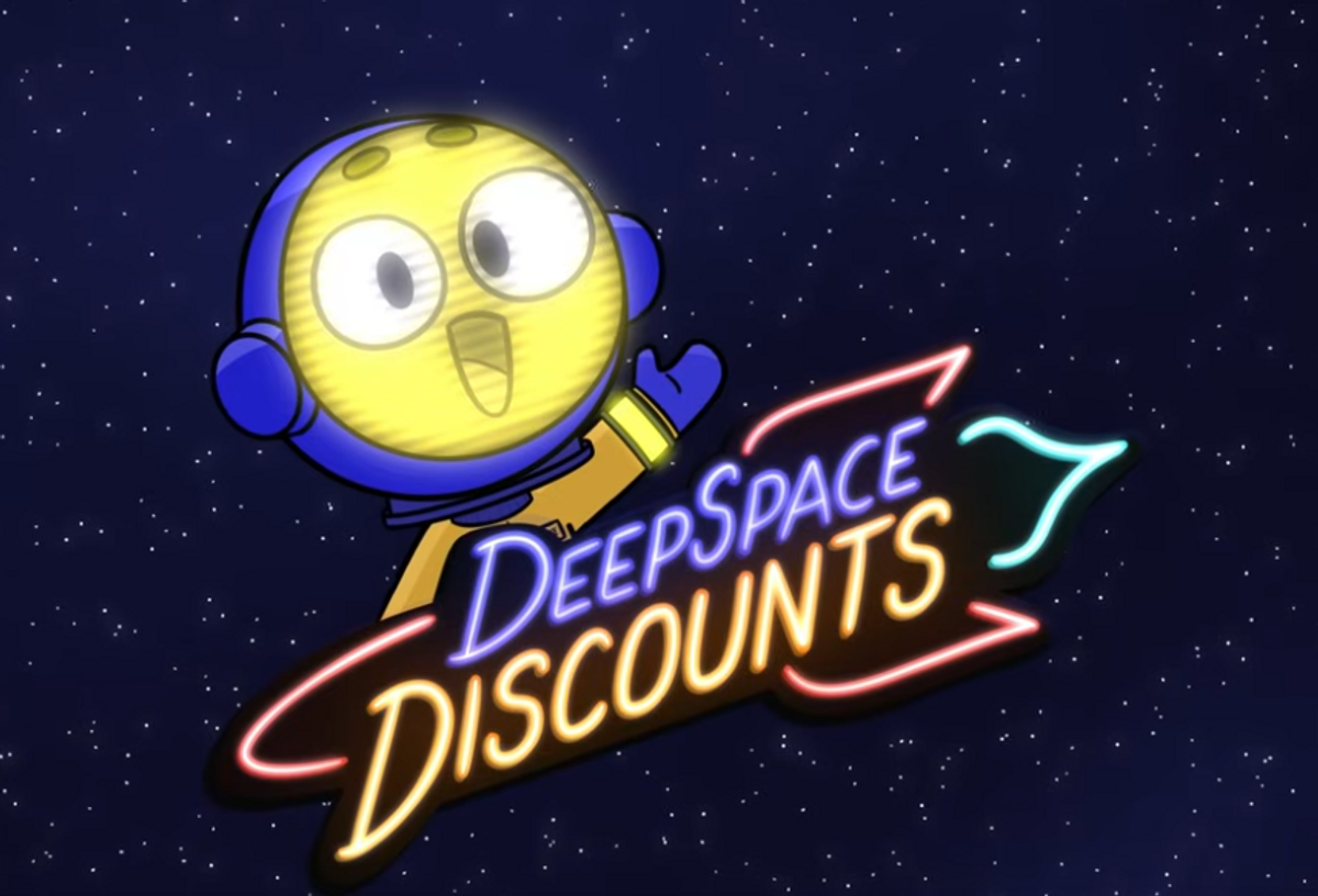 Deep Space Discounts (Web Animation)