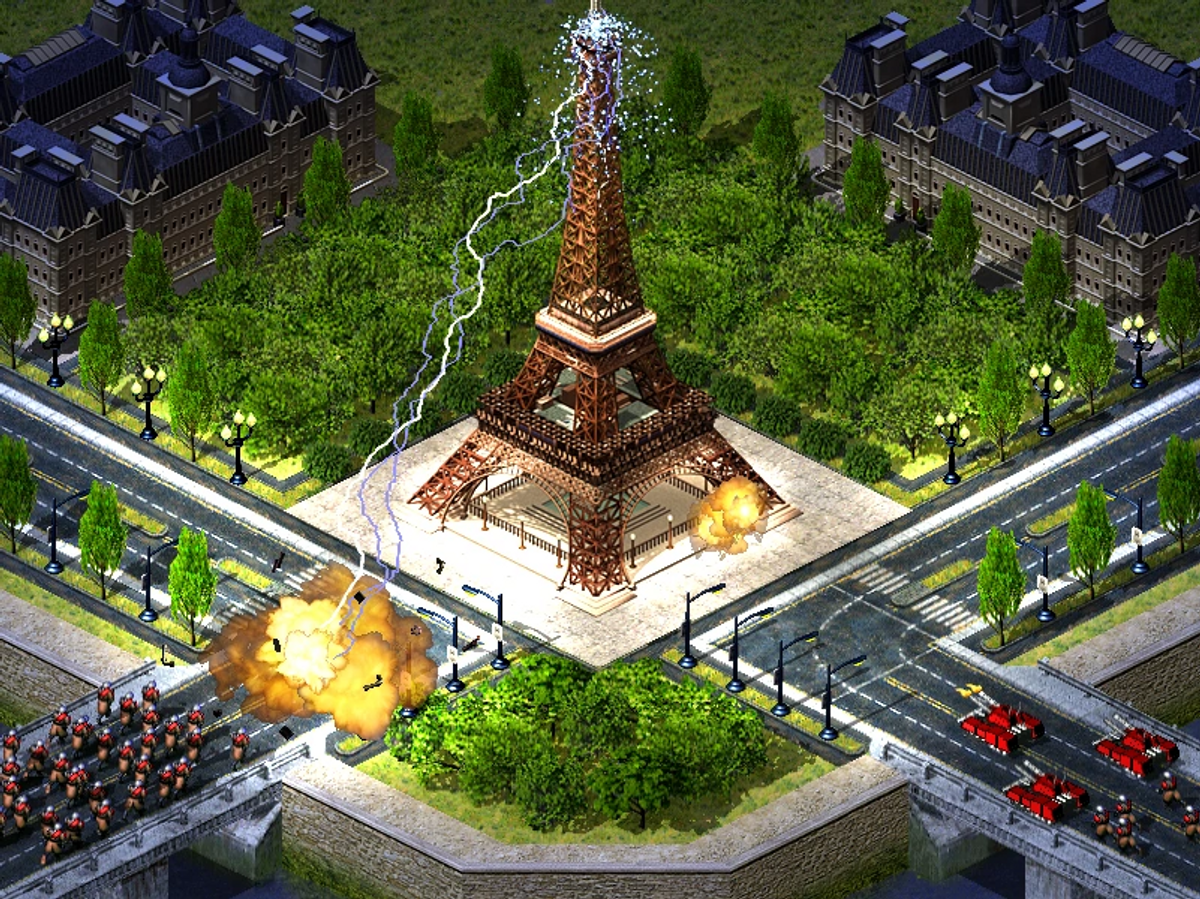 Weaponized Landmark (trope)