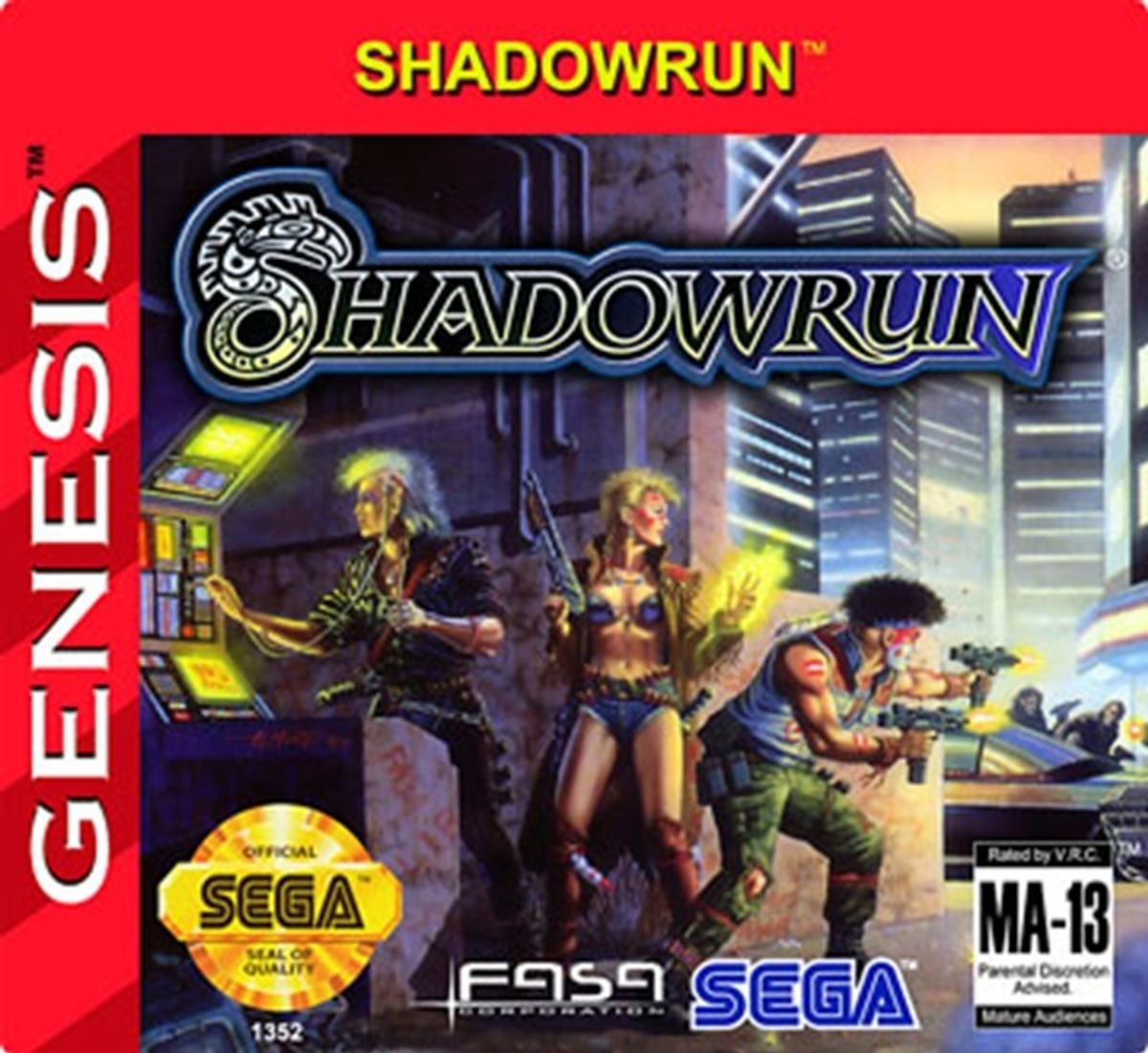 Shadowrun for Sega 2024 Genesis