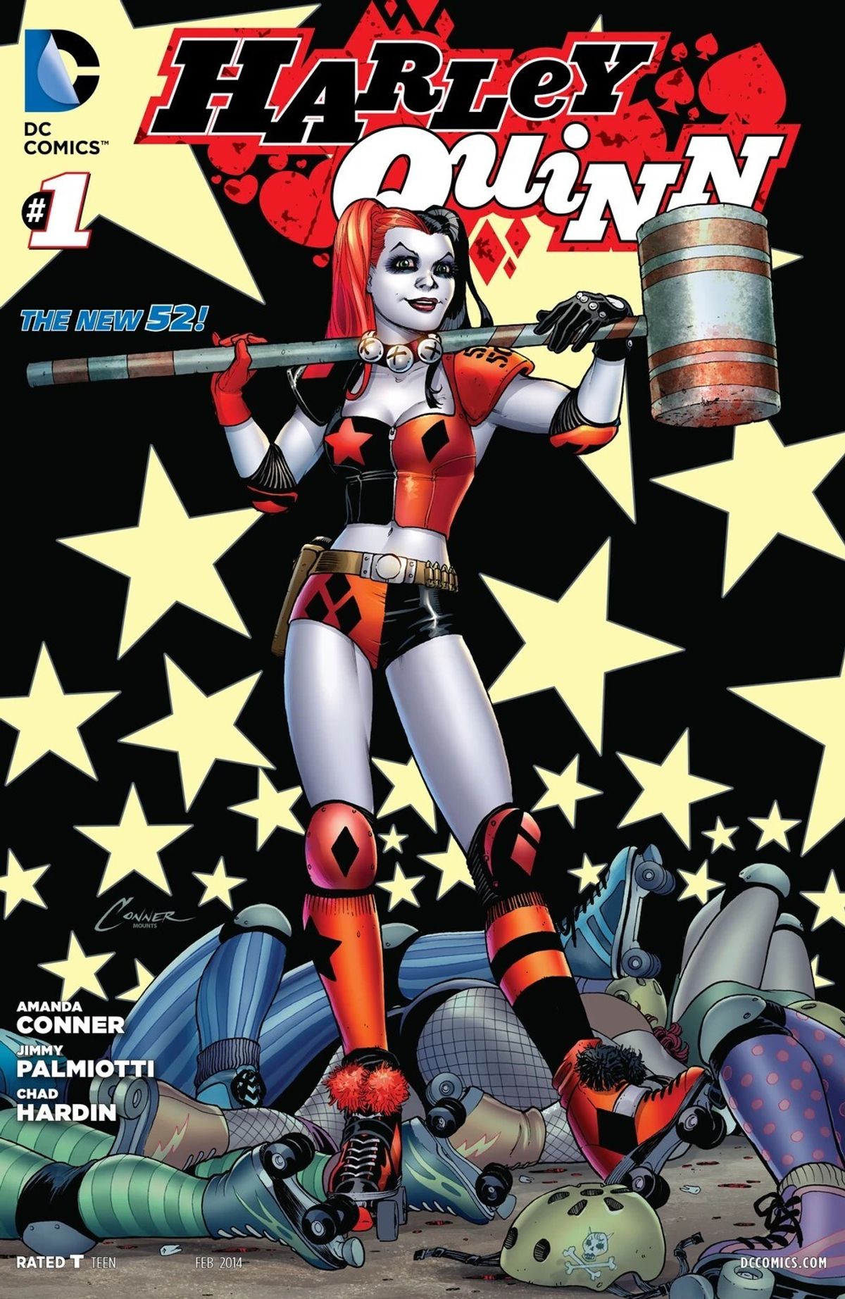 Harley Quinn New 52 #14 shops authentic signed by artists