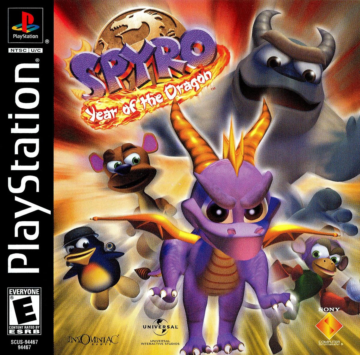 Spyro: Year of the Dragon (Video Game)