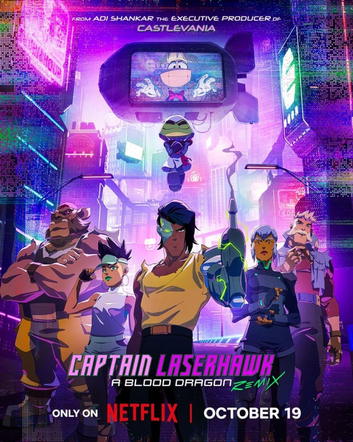 Captain Laserhawk: A Blood Dragon Remix (Western Animation) - TV Tropes