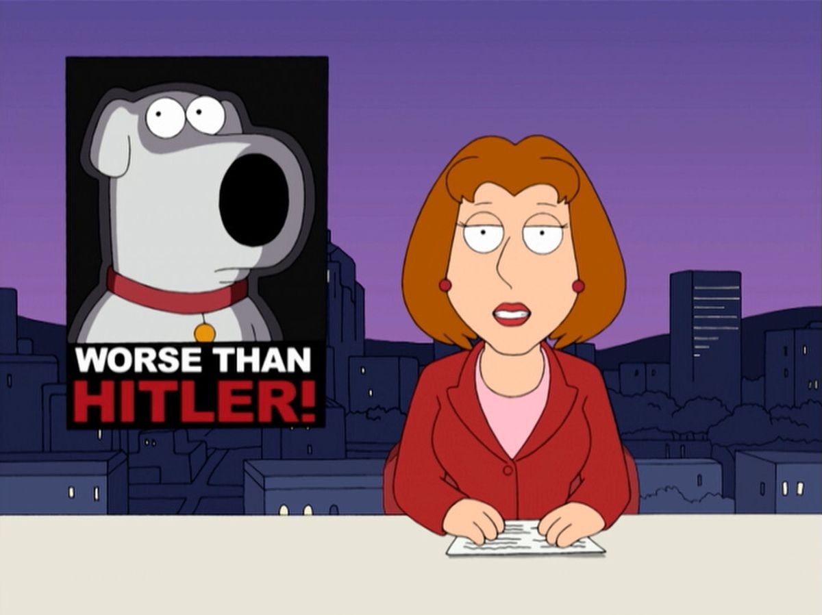 Family Guy Not All Dogs Go To Heaven Family Guy S 7 E 11 Not All Dogs Go To Heaven Recap - TV Tropes