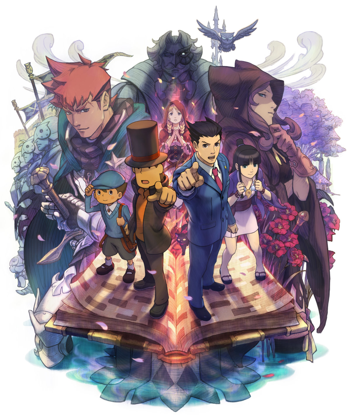 Professor Layton vs Phoenix Wright Ace Attorney for Nintendo 3DS store