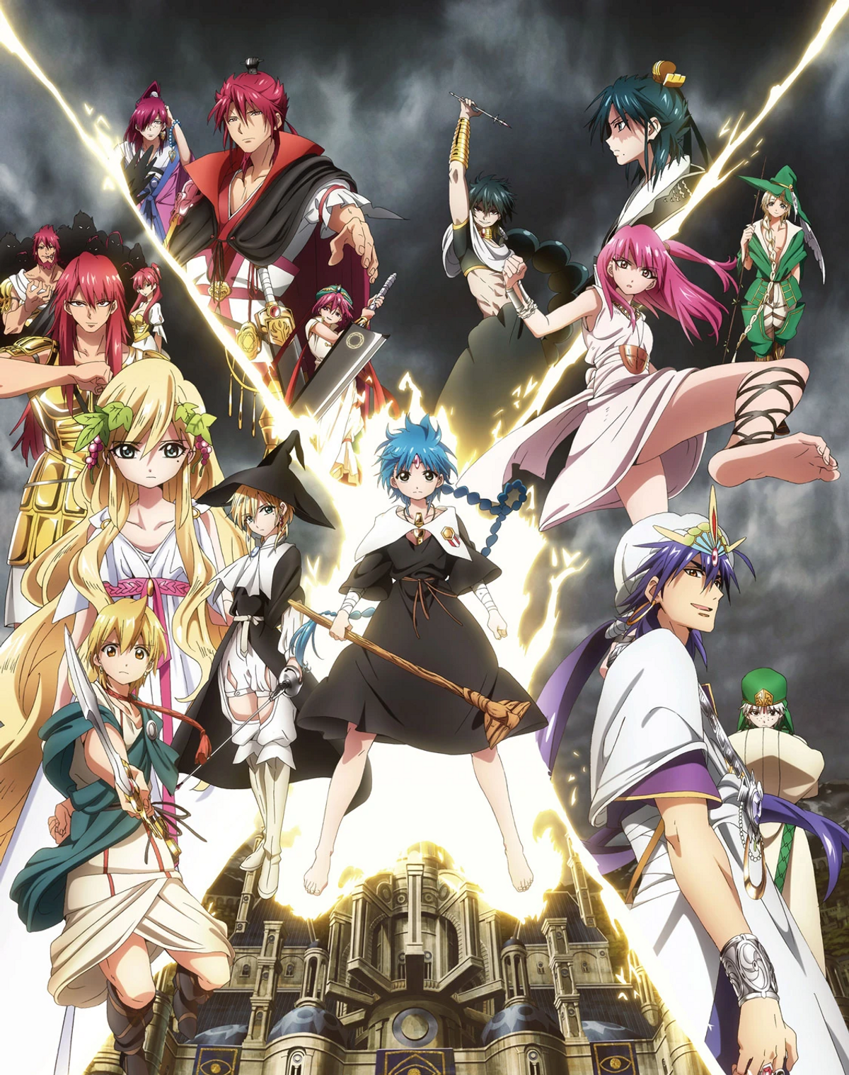 Magi anime characters discount