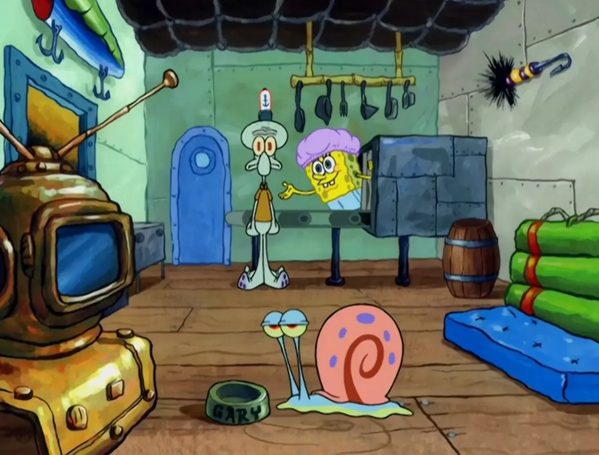 Sponge Bob Square Pants S 5 E 5 New Digs Krabs A La Mode Recap