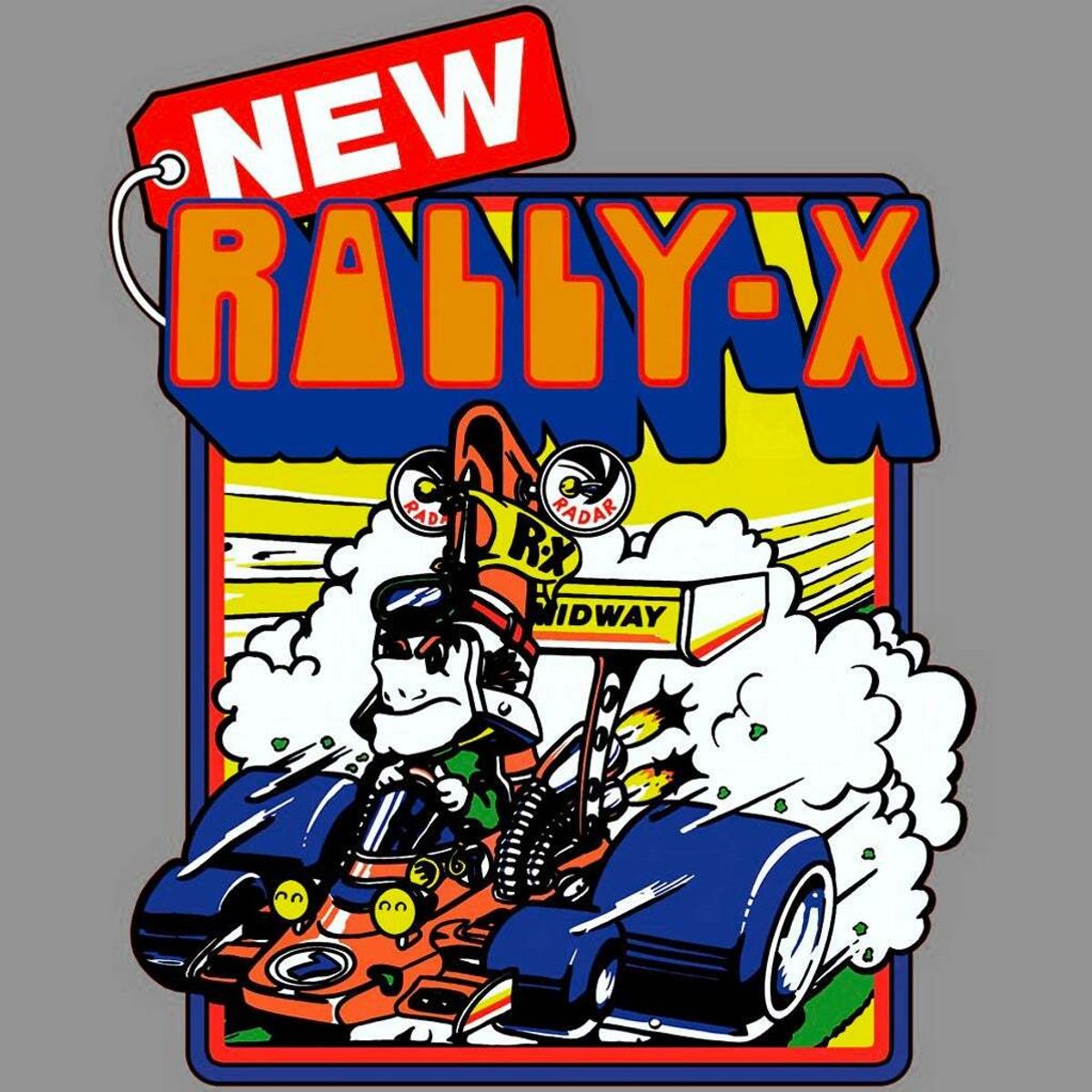 Rally-X (Video Game) - TV Tropes