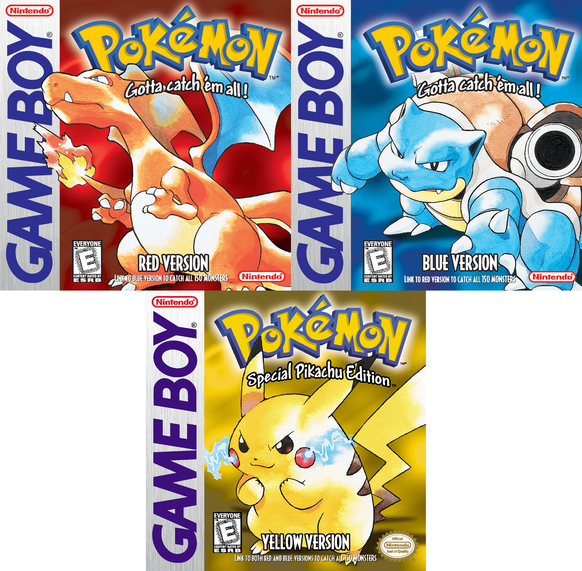 Pokemon Special Edition Yellow Red Blue Official shops Nintendo Power 1999 Partial