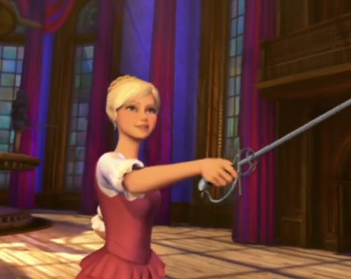 Barbie and the three musketeers names online