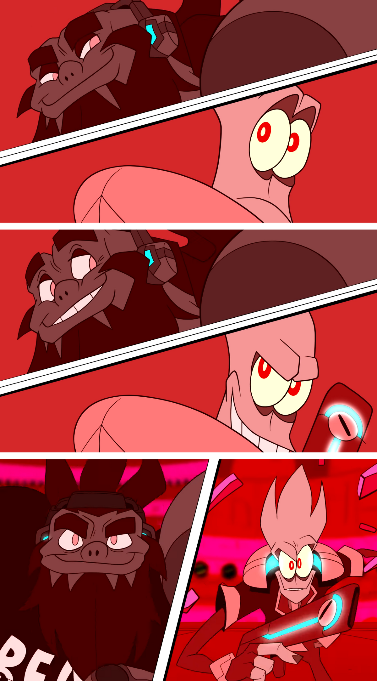 Face, Nod, Action (trope)