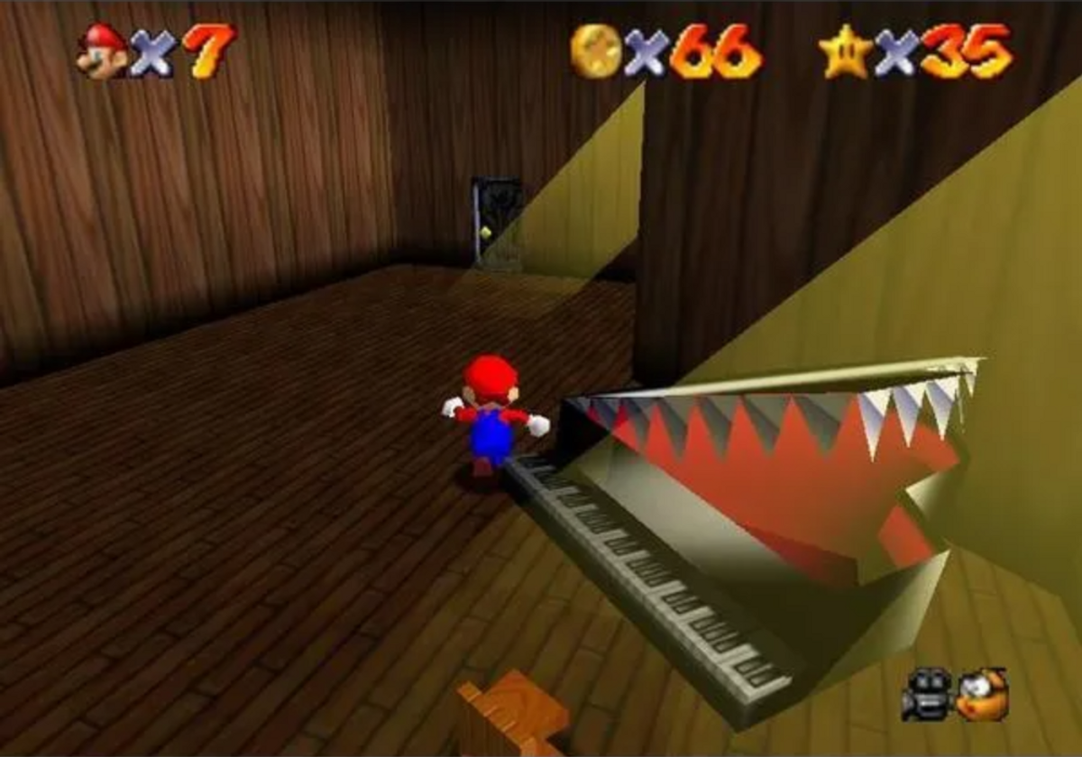 Scary Moments (Nightmare Fuel) in Super Mario 64 - TV Tropes