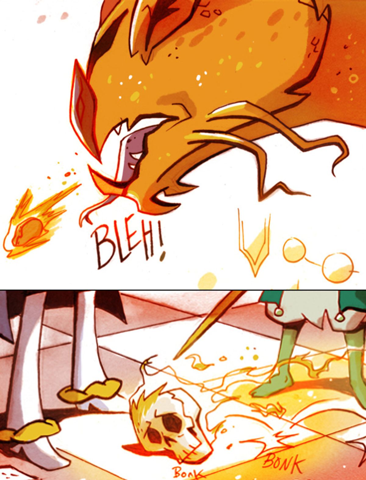 Spit Out a Shoe (trope)