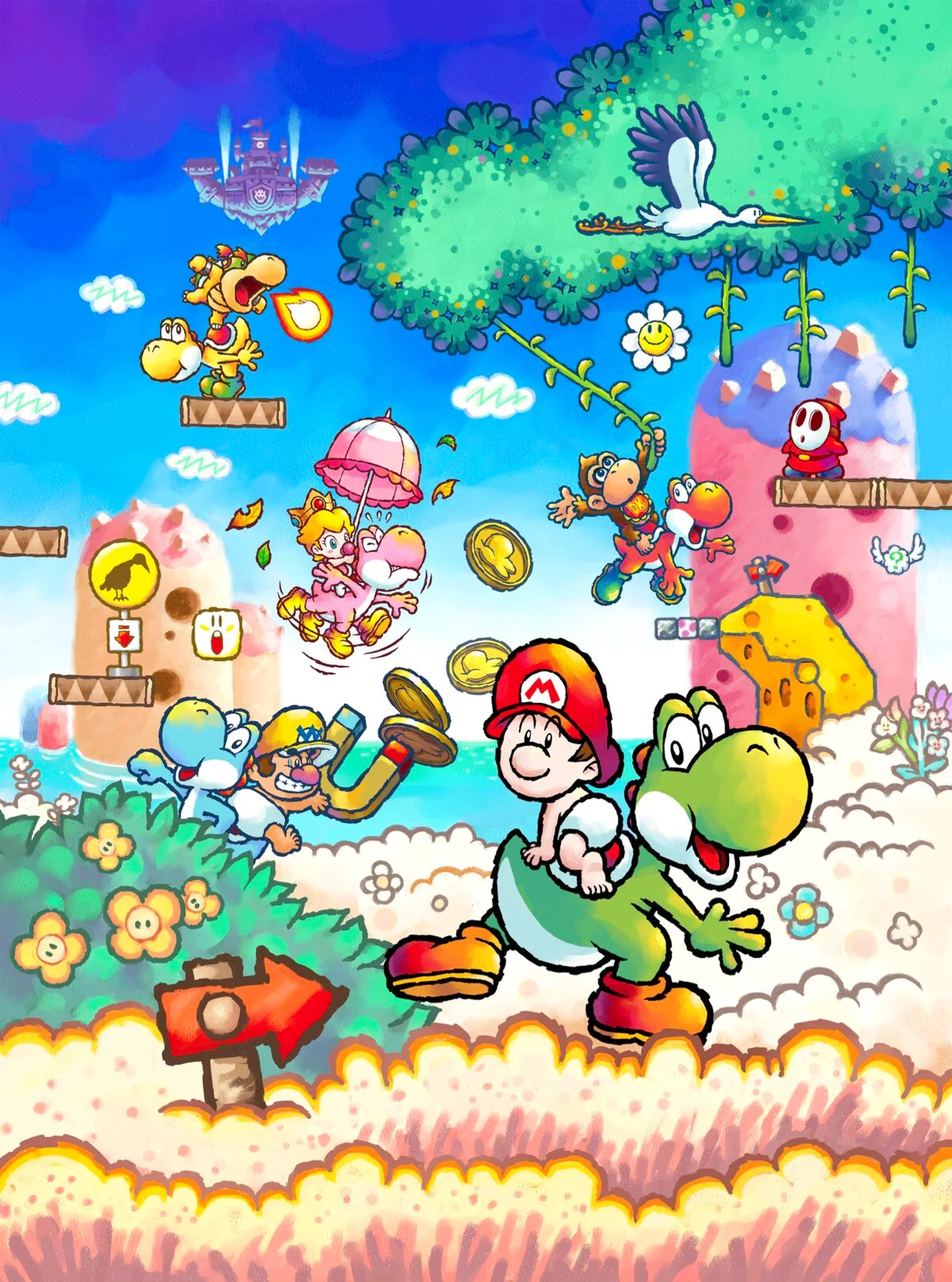 Yoshi island nintendo ds hotsell