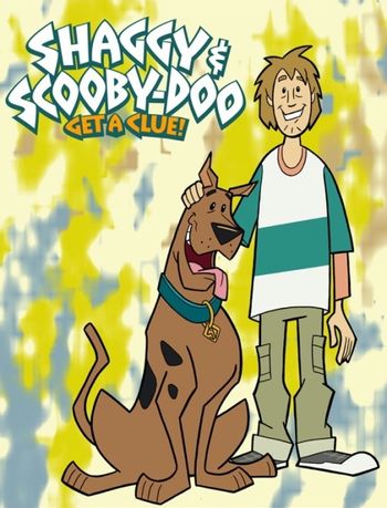 shaggy scooby doo eating