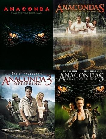 anaconda movie poster