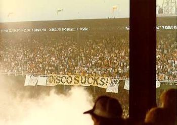 Flashback: Disco Demolition Night at Comiskey Park