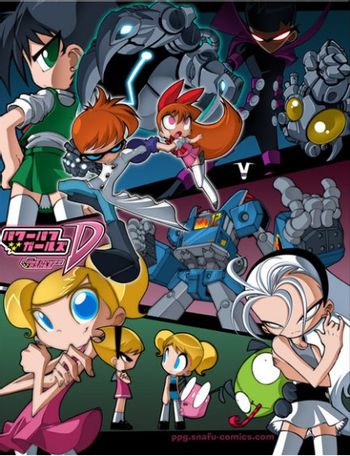 Powerpuff Girls Doujinshi Webcomic Tv Tropes