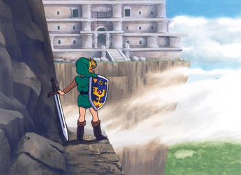 https://mediaproxy.tvtropes.org/width/350/https://static.tvtropes.org/pmwiki/pub/images/alttp_link_looking_at_the_tower_of_hera_artwork.png