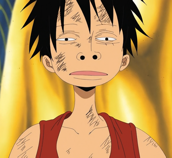 shocked anime face one piece