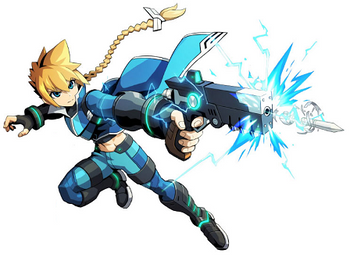 azure striker gunvolt ova english subbed