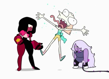 steven universe amethyst and pearl hot