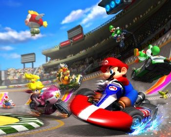 mariokart wii save game unlocked items