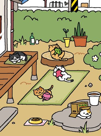 get neko atsume game done