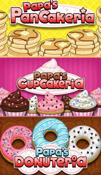 Papa's Donuteria - New Year Season 