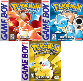 vitalitet Hick husmor Pokémon Red and Blue (Video Game) - TV Tropes