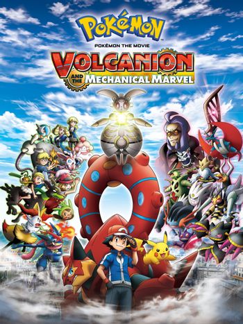 Pokemon In Action (+ Digimon) — Volcanion used Mist!~ Volcanion and the  Mechanical...