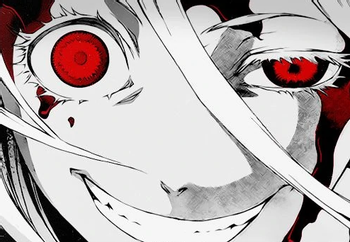 Original Pretty Angry Anime Red Eyes Manga bonito Crazy Smile  dark HD wallpaper  Peakpx