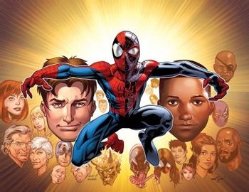 ultimate spider man characters list